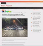 Night Ride Cinematic Astra Motor Kalbar, Paguyuban Honda West Borneo Community dan All Matic Kalimantan Barat Nikmati Berkendara Aman dan Nyaman