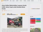 Asmo Kalbar Maksimalkan Layanan Honda CARE, Solusi Cepat untuk Kendala Motor Honda