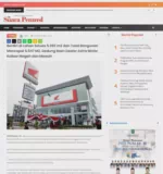 Berdiri di Lahan Seluas 5.992 m2 dan Total Bangunan Mencapai 6.547 M2, Gedung Main Dealer Astra Motor Kalbar Megah dan Mewah