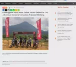 Kebanggaan Astra Motor Kalbar Sukses Gelar CRF Fun Adventure Bersama Komunitas Trabasan Sintang