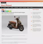 Lebih Berkelas! Honda Stylo 160 Kini Hadir dengan Warna dan Fitur Premium