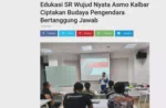 Edukasi SR Wujud Nyata Asmo Kalbar Ciptakan Budaya Pengendara Bertanggung Jawab