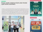 Promo JULIET, Saatnya Kamu dan Honda Jadi Cerita Cinta Baru