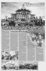 Sukses Jelajah Tiga Negara - Komunitas Honda Big Bos