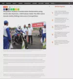 Wujudkan Budaya Keselamatan Berkendara yang Aman dan Nyaman, AHM Sukses Gelar The 16th Astra Honda Safety Riding Instructors Competition