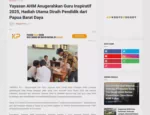 Yayasan AHM Anugerahkan Guru Inspiratif 2025, Hadiah Utama Diraih Pendidik dari Papua Barat Daya