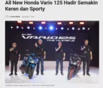 All New Honda Vario 125 Hadir Semakin Keren dan Sporty