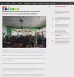 Pelajar SMK Al-Madani Pontianak Antusias Ikuti Gerakan Cari Aman dari Astra Motor Kalbar