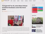 Peringati HUT ke-56, Astra Motor Perkuat Kontribusi Kesehatan Lewat Aksi Donor Darah