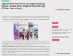 September Penuh Keuntungan Bareng Motor Honda Akan Segera Usai Nikmati Cicilan Hematnya