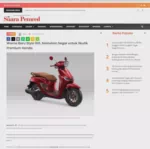 Warna Baru Stylo 160, Sentuhan Segar untuk Skutik Premium Honda
