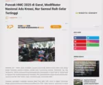 Puncak HMC 2025 di Garut, Modifikator Nasional Adu Kreasi, Nur Samsul Raih Gelar Tertinggi