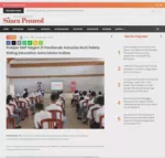 Pelajar SMP Negeri 21 Pontianak Antusias Ikuti Safety Riding Education Astra Motor Kalbar