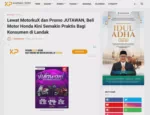 Lewat MotorkuX dan Promo JUTAWAN, Beli Motor Honda Kini Semakin Praktis Bagi Konsumen di Landak
