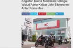 Kegiatan Skena Modifikasi Sebagai Wujud Asmo Kalbar Jalin Silaturahmi Antar Komunitas