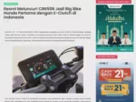 Resmi Meluncur! CB650R Jadi Big Bike Honda Pertama dengan E-Clutch di Indonesia