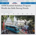 AHM Kembali Hadirkan Program Mudik dan Balik Bareng Honda