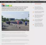 Gelaran Kompetisi Safety Riding Camp dari Yayasan AHM jadi Ajang Pengembangan Pengetuan Duta Keselamatan Berkendara Astra Motor Kalbar