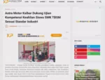Astra Motor Kalbar Dukung Ujian Kompetensi Keahlian Siswa SMK TBSM Sesuai Standar Industri