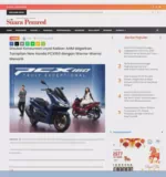 Disukai Konsumen Loyal Kalbar: AHM Segarkan Tampilan New Honda PCX160 dengan Warna-Warna Menarik