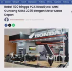 Rebel 1100 hingga PCX RoadSync: AHM Guncang GIIAS 2025 dengan Motor Masa Depan