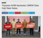 Yayasan AHM Apresiasi UMKM Satu Hati Naik Kelas