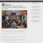 Didukung Astra Motor Kalbar, Pelajar SMAN 10 Pontianak Antusias Ikuti Pelatihan Jurnalistik Perum LKBN ANTARA