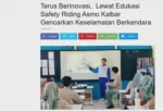 Terus Berinovasi,  Lewat Edukasi Safety Riding Asmo Kalbar Gencarkan Keselamatan Berkendara