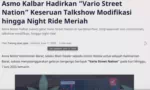 Asmo Kalbar Hadirkan “Vario Street Nation” Keseruan Talkshow Modifikasi hingga Night Ride Meriah
