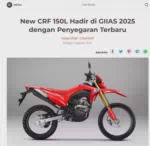 New CRF 150L Hadir di GIIAS 2025 dengan Penyegaran