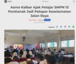 Asmo Kalbar Ajak Pelajar SMPN 13 Pontianak Jadi Pelopor Keselamatan Jalan Raya