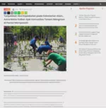 Tunjukkkan Aksi Kepedulian pada Kelestarian Alam, Astra Motor Kalbar Ajak Komunitas Tanam Mangrove di Pantai Mempawah