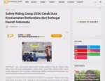 Safety Riding Camp 2026 Cetak Duta Keselamatan Berkendara dari Berbagai Daerah Indonesia