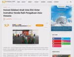 Inovasi Edukasi Anak Usia Dini Antar Instruktur Honda Raih Pengakuan Asia-Oseania