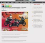Promo Halofest dari Astra Motor Kalbar, Tingkatkan Penjualan Sepeda Motor Honda di Kabupaten Ketapang