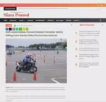 Raih Juara Kedua, Inovasi Edukasi Instruktur Safety Riding Astra Honda Diakui Dunia Internasional