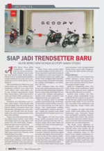 SKUTIK RETRO NEW HONDA SCOOPY MAKIN STYLISH