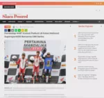 Pembalap AHRT Kuasai Podium di Kelas National Supersport600 Bersama CBR Series