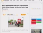 Astra Motor Kalbar Hadirkan Layanan Honda CARE, Solusi Darurat dan Servis Praktis bagi Konsumen