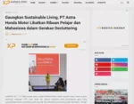Gaungkan Sustainable Living, PT Astra Honda Motor Libatkan Ribuan Pelajar dan Mahasiswa dalam Gerakan Decluttering