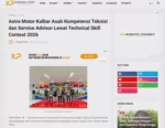 Astra Motor Kalbar Asah Kompetensi Teknisi dan Service Advisor Lewat Technical Skill Contest 2026