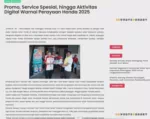 Promo, Service Spesial, hingga Aktivitas Digital Warnai Perayaan Honda 2025