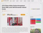 Astra Motor Kalbar Perkuat Kompetensi Siswa SMK Lewat UKK Berstandar Industri Honda