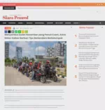 Menyambut bulan November yang Penuh Event, Astra Motor Kalbar Berikan Tips Berkendara Berkelompok