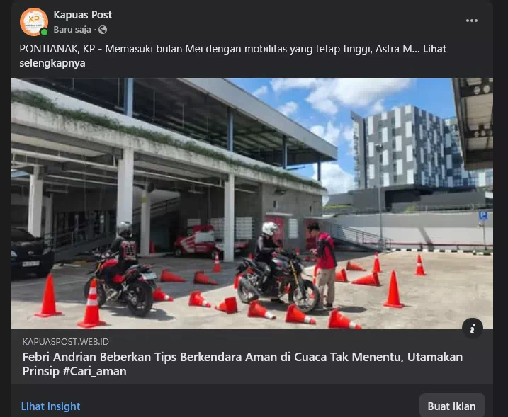 Memasuki bulan Mei dengan mobilitas yang tetap tinggi, Astra