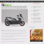 Perkuat Eksistensi Ikon Prestius Skutik Besar AHM Beri New Honda Forza Fitur dan Kelengkapan Berkendara