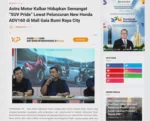Astra Motor Kalbar Hidupkan Semangat “SUV Pride” Lewat Peluncuran New Honda ADV160 di Mall Gaia Bumi Raya City
