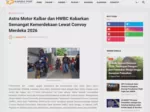 Astra Motor Kalbar dan HWBC Kobarkan Semangat Kemerdekaan Lewat Convoy Merdeka 2026