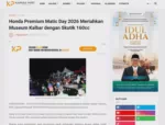 Honda Premium Matic Day 2026 Meriahkan Museum Kalbar dengan Skutik 160cc