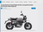 Honda Monkey Tampil Makin Ikonik, Usung Warna Baru dan Desain Lebih Ekspresif